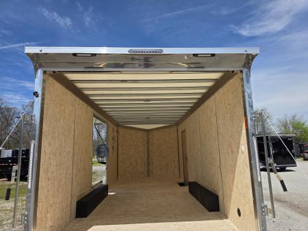 New 2026 Formula Trailers 8.5x20 CAR HAULER WITH ESCAPE DOOR 10K GVWR 7' INSIDE SXS UTV GOLF CART Cargo / Enclosed Trailer