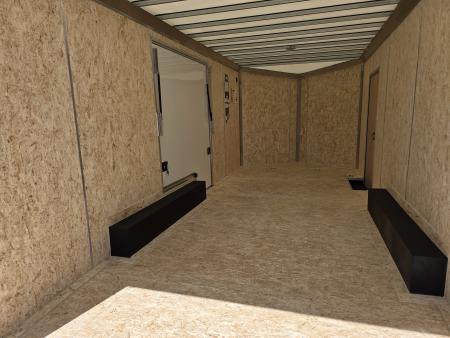 New 2026 Formula Trailers 8.5x20 CAR HAULER WITH ESCAPE DOOR 10K GVWR 7' INSIDE SXS UTV GOLF CART Cargo / Enclosed Trailer