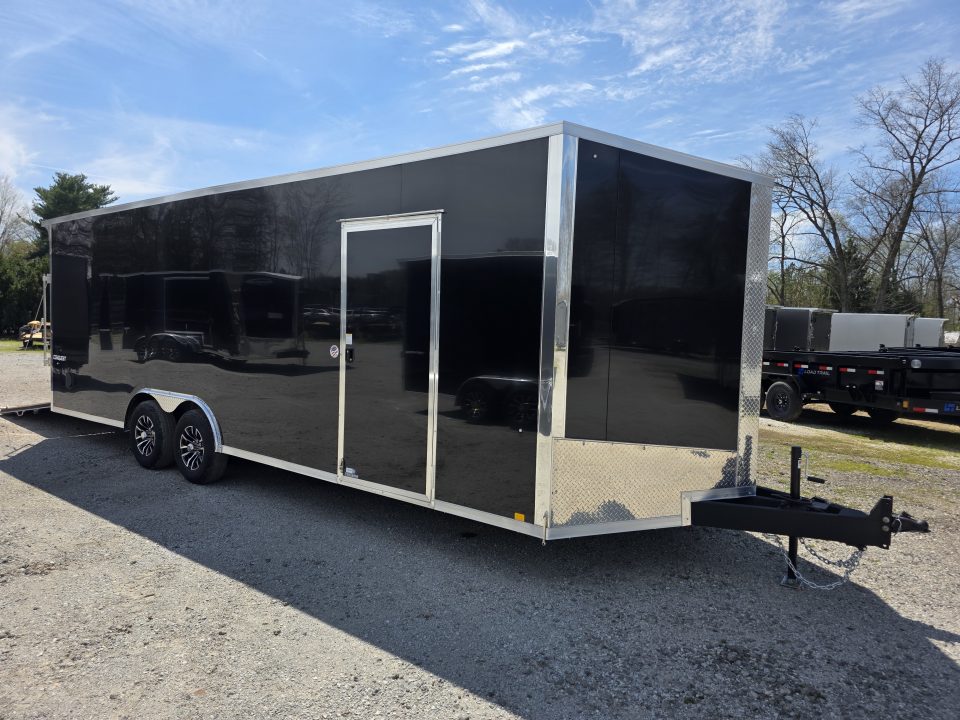 New 2026 Formula Trailers 8.5x24 CAR HAULER WITH ESCAPE DOOR 10K 7' INSIDE SXS UTV GOLF CART Cargo / Enclosed Trailer
