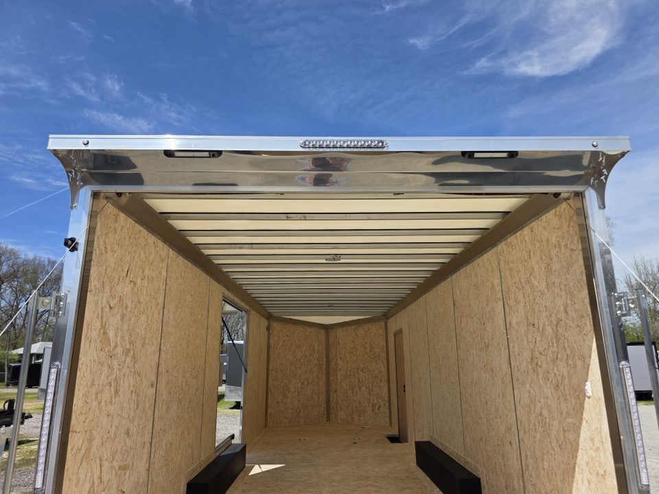 New 2026 Formula Trailers 8.5x24 CAR HAULER WITH ESCAPE DOOR 10K 7' INSIDE SXS UTV GOLF CART Cargo / Enclosed Trailer
