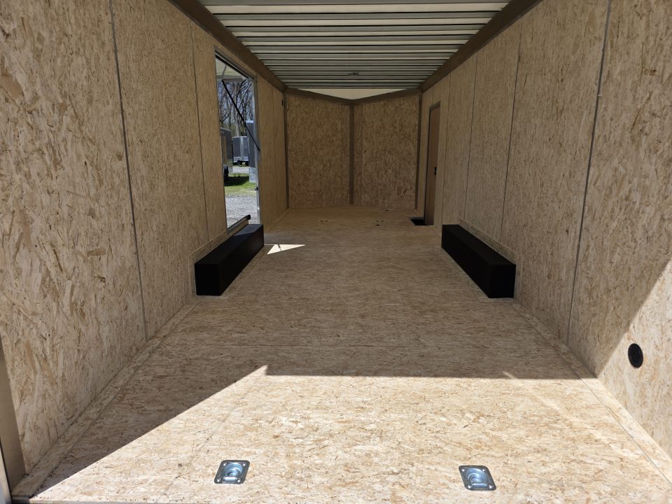 New 2026 Formula Trailers 8.5x24 CAR HAULER WITH ESCAPE DOOR 10K 7' INSIDE SXS UTV GOLF CART Cargo / Enclosed Trailer