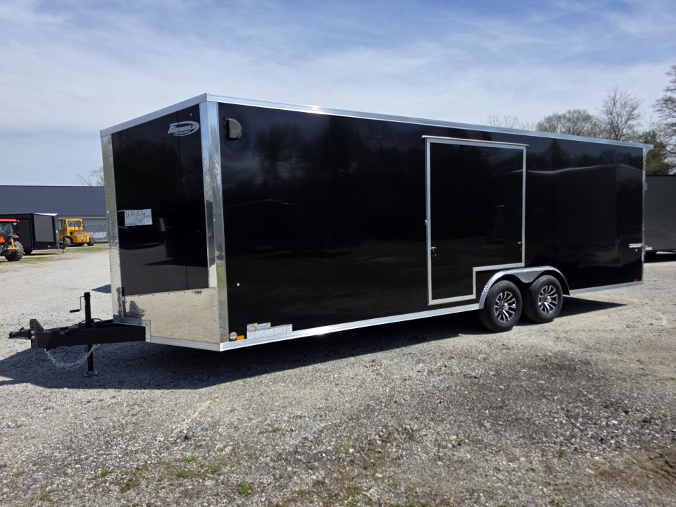 New 2026 Formula Trailers 8.5x24 CAR HAULER WITH ESCAPE DOOR 10K 7' INSIDE SXS UTV GOLF CART Cargo / Enclosed Trailer