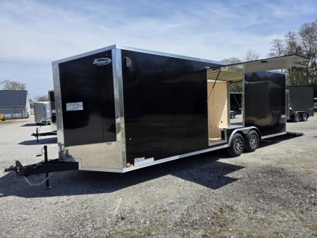 New 2026 Formula Trailers 8.5x24 CAR HAULER WITH ESCAPE DOOR 10K 7' INSIDE SXS UTV GOLF CART Cargo / Enclosed Trailer