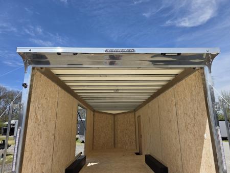 New 2026 Formula Trailers 8.5x24 CAR HAULER WITH ESCAPE DOOR 10K 7' INSIDE SXS UTV GOLF CART Cargo / Enclosed Trailer