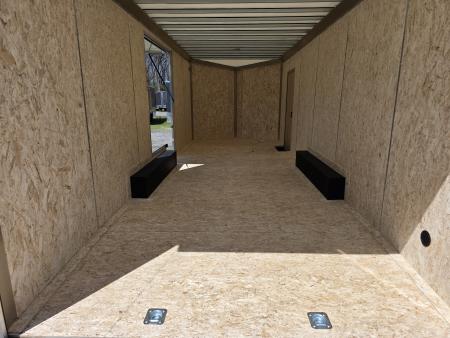 New 2026 Formula Trailers 8.5x24 CAR HAULER WITH ESCAPE DOOR 10K 7' INSIDE SXS UTV GOLF CART Cargo / Enclosed Trailer