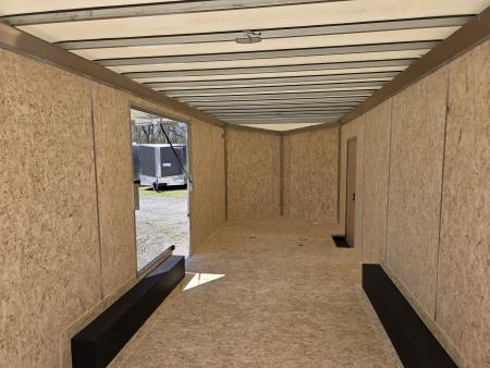 New 2026 Formula Trailers 8.5x24 CAR HAULER WITH ESCAPE DOOR 10K 7' INSIDE SXS UTV GOLF CART Cargo / Enclosed Trailer