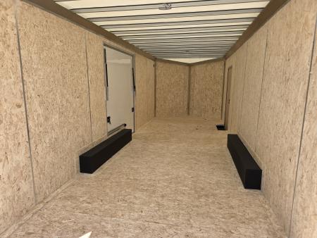 New 2026 Formula Trailers 8.5x24 CAR HAULER WITH ESCAPE DOOR 10K 7' INSIDE SXS UTV GOLF CART Cargo / Enclosed Trailer