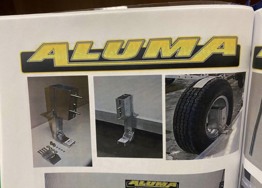 New Aluma Tire Mount 1586