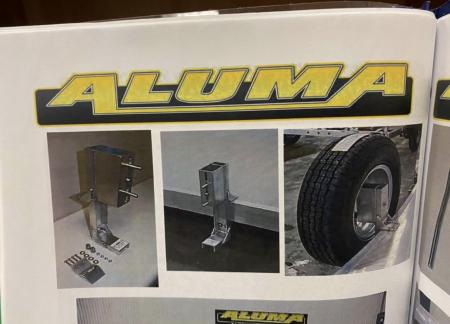 New Aluma Tire Mount 1586