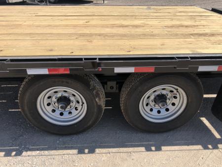 New 2026 Road Boss 32' Tandem Axle Gooseneck with Combo Dove Equipment Trailer
