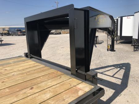 New 2026 Road Boss 32' Tandem Axle Gooseneck with Combo Dove Equipment Trailer