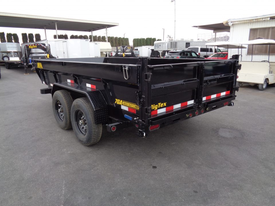 New 2026 Big Tex Trailers * 14TD-14 * 14Ft Heavy Duty Telescopic 15.4k Dump Trailer