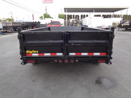 New 2026 Big Tex Trailers * 14TD-14 * 14Ft Heavy Duty Telescopic 15.4k Dump Trailer