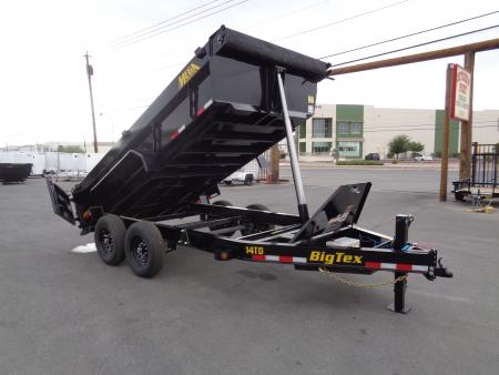 New 2026 Big Tex Trailers * 14TD-14 * 14Ft Heavy Duty Telescopic 15.4k Dump Trailer
