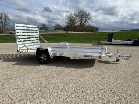New 2026 Black Rhino Aluminum 81 x14' LPS8114A Low Profile (ATV / UTV / Side by Side) Utility Trailer
