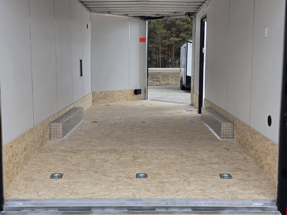New 8'X20'+ 48" VNOSE W/RAMP CAR HAULER ENCLOSED 5200# AXLES ALL ALUMINUM LIGHTNING 2026