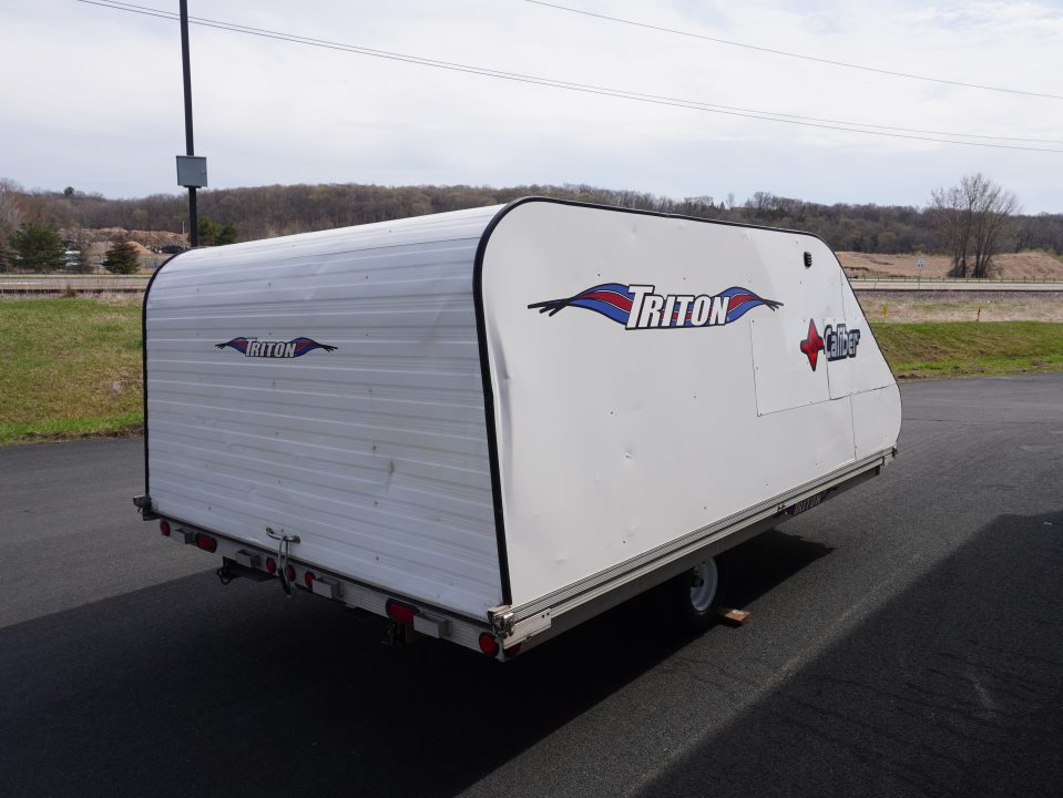 Used 2003 Triton Trailers 8.5x12 Snowmobile Trailer