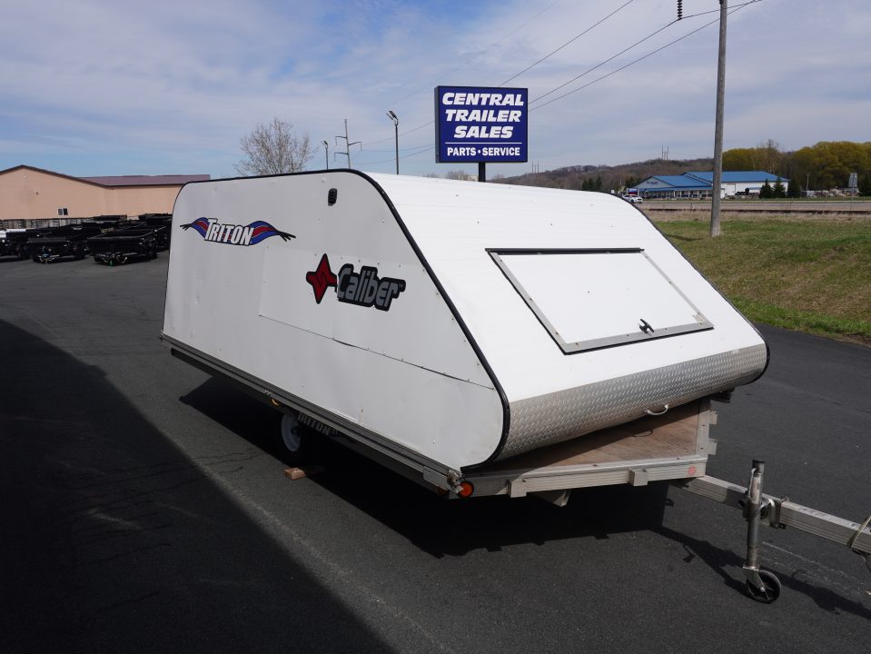 Used 2003 Triton Trailers 8.5x12 Snowmobile Trailer