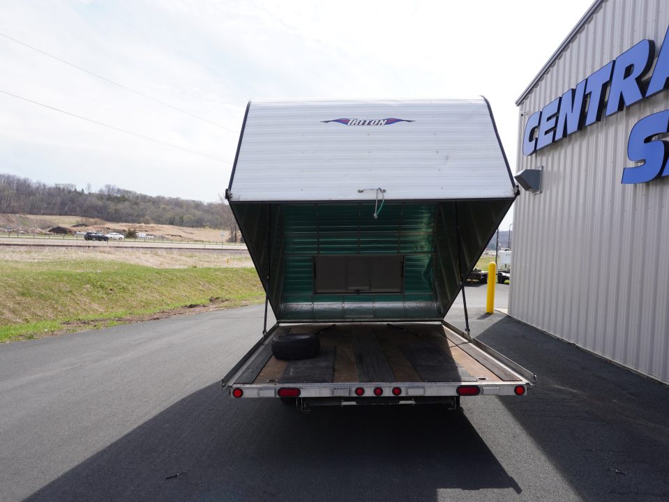 Used 2003 Triton Trailers 8.5x12 Snowmobile Trailer