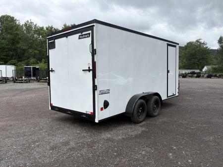 New 2026 Haulmark 7x16 Passport Deluxe 7K 7' Interior Height Cargo / Enclosed Trailer with Ramp Door