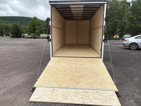 New 2026 Haulmark 7x16 Passport Deluxe 7K 7' Interior Height Cargo / Enclosed Trailer with Ramp Door