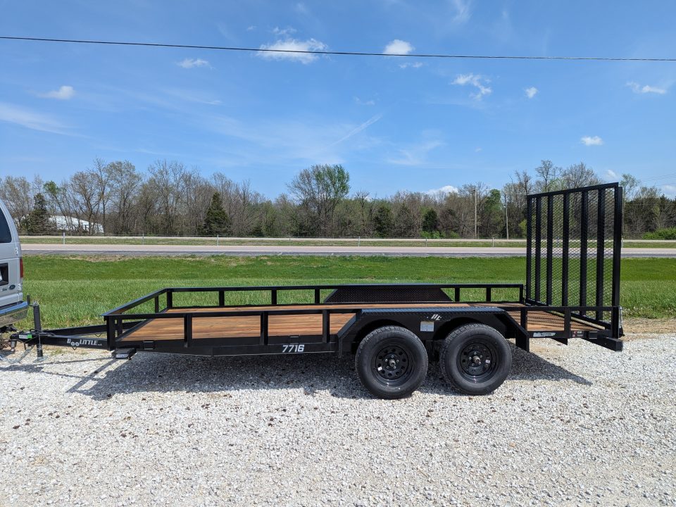 New 2026 Doolittle Trailers 77x16 Utility Trailer