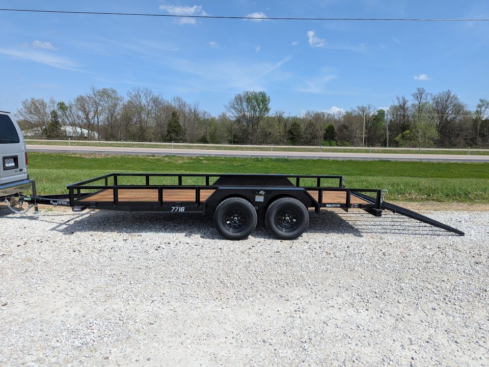 New 2026 Doolittle Trailers 77x16 Utility Trailer