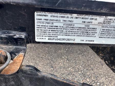 Used 2024 Diamond C Trailers 24' Deckover Tilt Trailer