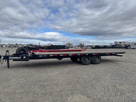 Used 2024 Diamond C Trailers 24' Deckover Tilt Trailer