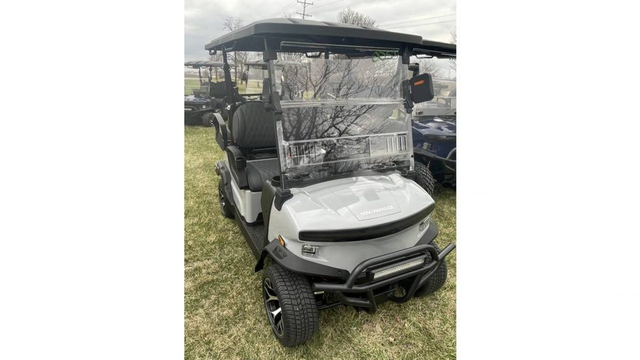 New 2026 Denago EV Nomad -GREY Golf Cart 4-Person