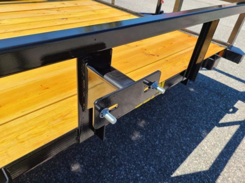 New 6'5" x 16 Big Tex 60PI Tandem Axle Utility Trailer, 6k GVWR ***2" Ball, Spring Assist Gate, Spare Mount