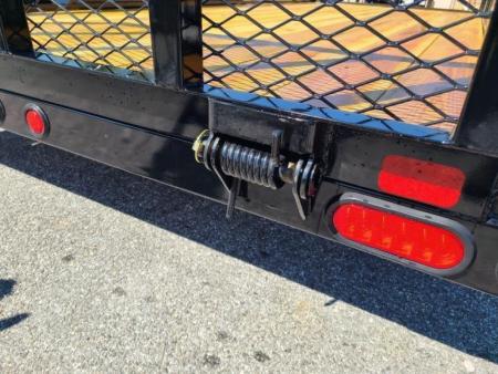 New 6'5" x 16 Big Tex 60PI Tandem Axle Utility Trailer, 6k GVWR ***2" Ball, Spring Assist Gate, Spare Mount