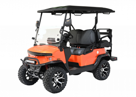 New 2026 Denago EV Nomad XL Lifted - LAVA Golf Cart 4-Person
