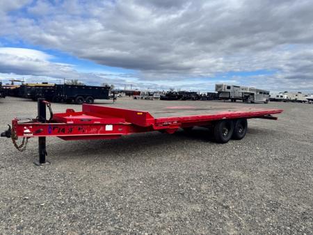 Used 2023 Diamond C Trailers 24' Deckover Tilt Trailer