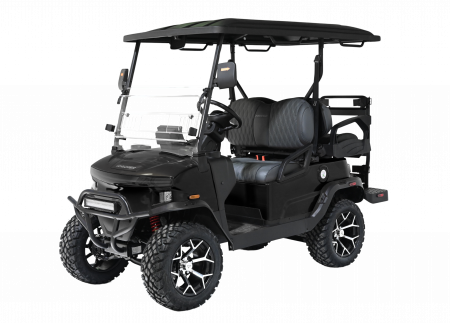 New 2026 Denago EV Nomad XL Lifted - MATTE BLACK Golf Cart 4-Person