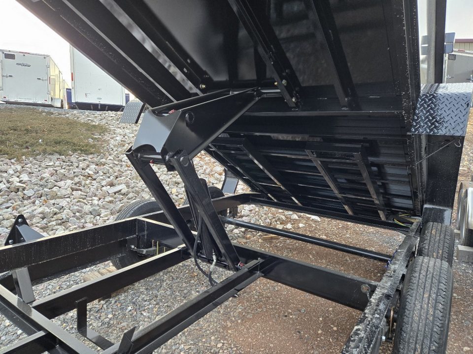 New 7 x 14 Big Tex NOMAD 14LX Low Pro Dump Trailer, 14k GVWR ***Scissor Hoist Lift w/Power Up, Power Down & Gravity Down