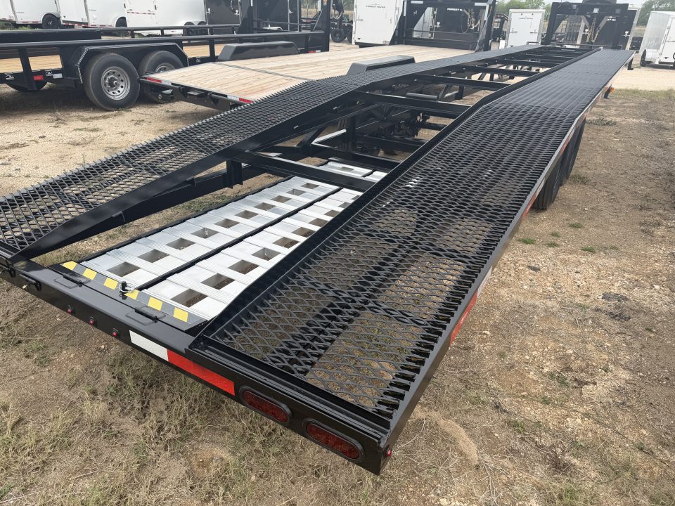 New 2026 5 Star Trailers 40ft Gooseneck 2 Car Hauler