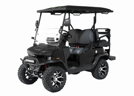 New 2026 Denago EV Nomad XL Lifted - MATTE BLACK Golf Cart 4-Person