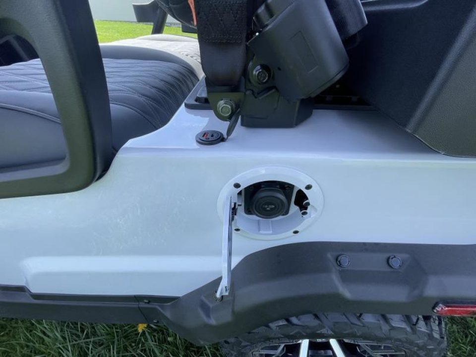 New 2026 Denago EV Nomad XL - LIFTED - BLACK Golf Cart 4-Person