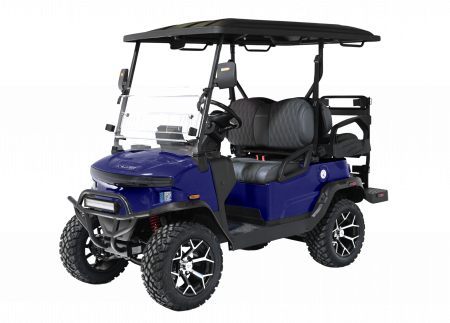 New 2026 Denago EV Nomad XL Lifted - BLUE Golf Cart 4-Person