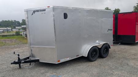 New 2026 Homesteader 7x16 Intrepid V-Nose Cargo Trailer w/ Ramp Door