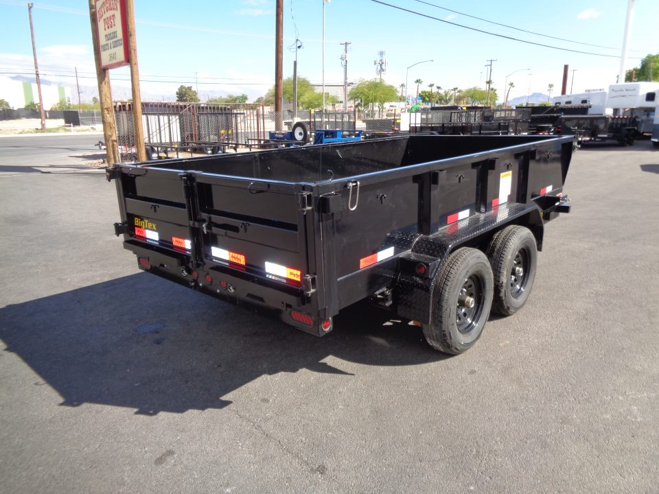 New 2026 Big Tex Trailers * 90SR-12 * 6x12Ft Tandem Axle Single Ram 10K Dump Trailer