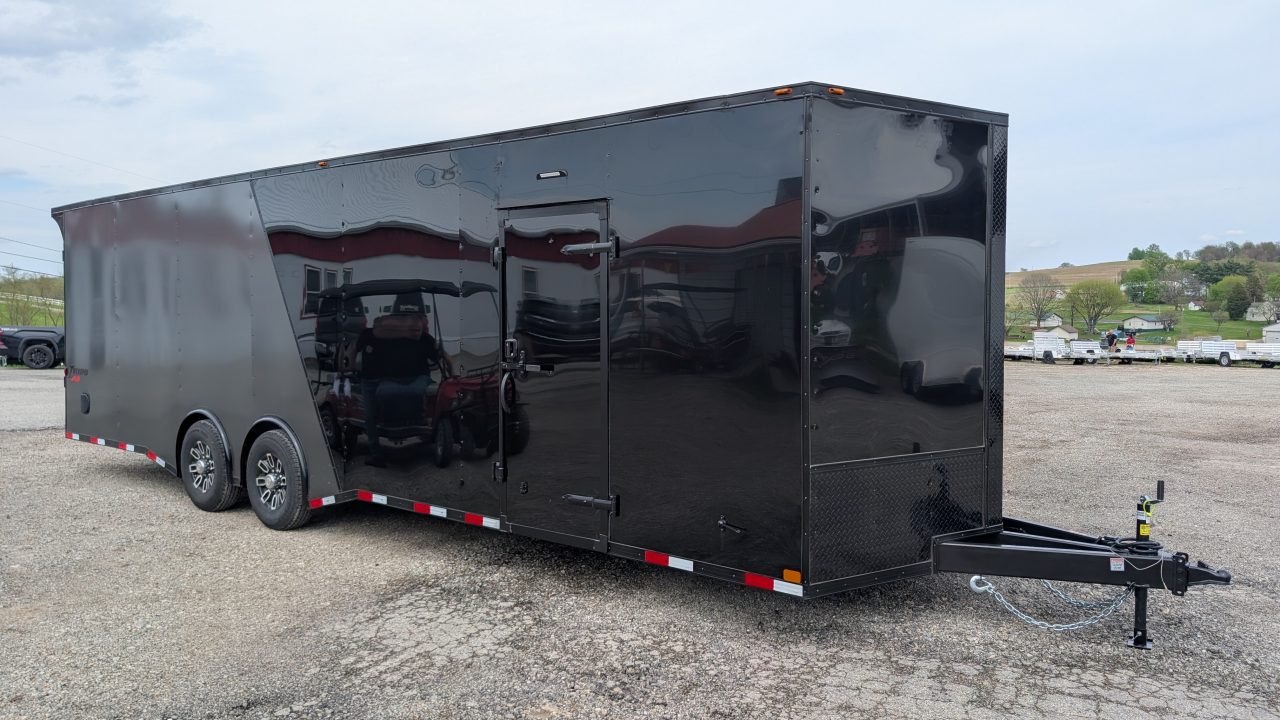 New 2026 Homesteader 8.5 x 28 HD SERIES Intrepid Car Hauler w/ Ramp (14K GVW)