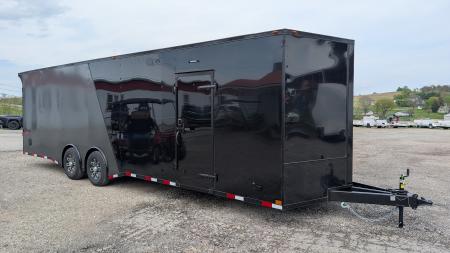 New 2026 Homesteader 8.5 x 28 HD SERIES Intrepid Car Hauler w/ Ramp (14K GVW)