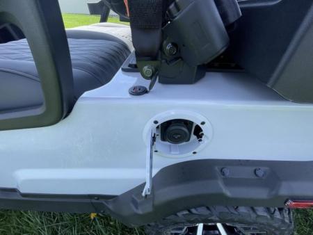 New 2026 Denago EV Nomad XL Lifted - MATTE WHITE Golf Cart 4-Person