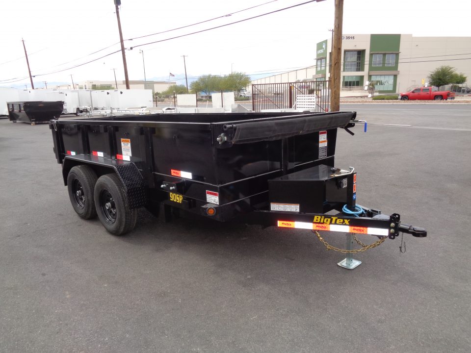 New 2026 Big Tex Trailers * 90SR-12 * 6x12Ft Tandem Axle Single Ram 10K Dump Trailer