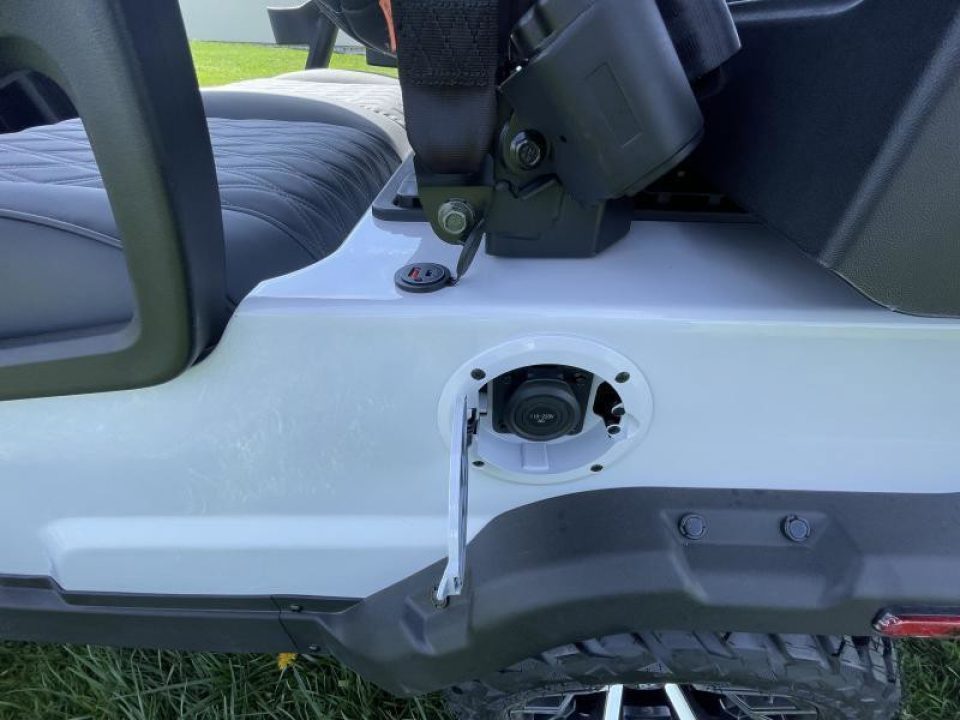 New 2026 Denago EV Nomad XL Lifted - RED Golf Cart 4-Person