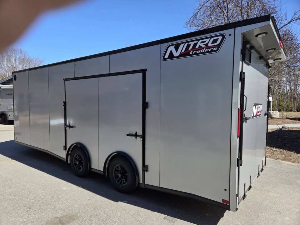 New 2026 Nitro 8.5x24 spread aluminum aluminum enclosed trailer with escape door Car / Racing Trailer
