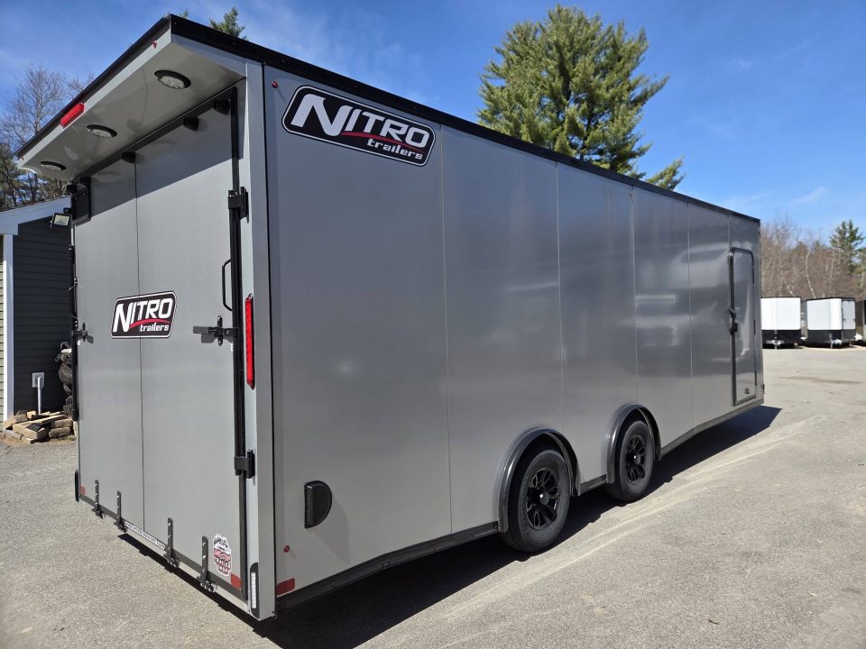 New 2026 Nitro 8.5x24 spread aluminum aluminum enclosed trailer with escape door Car / Racing Trailer