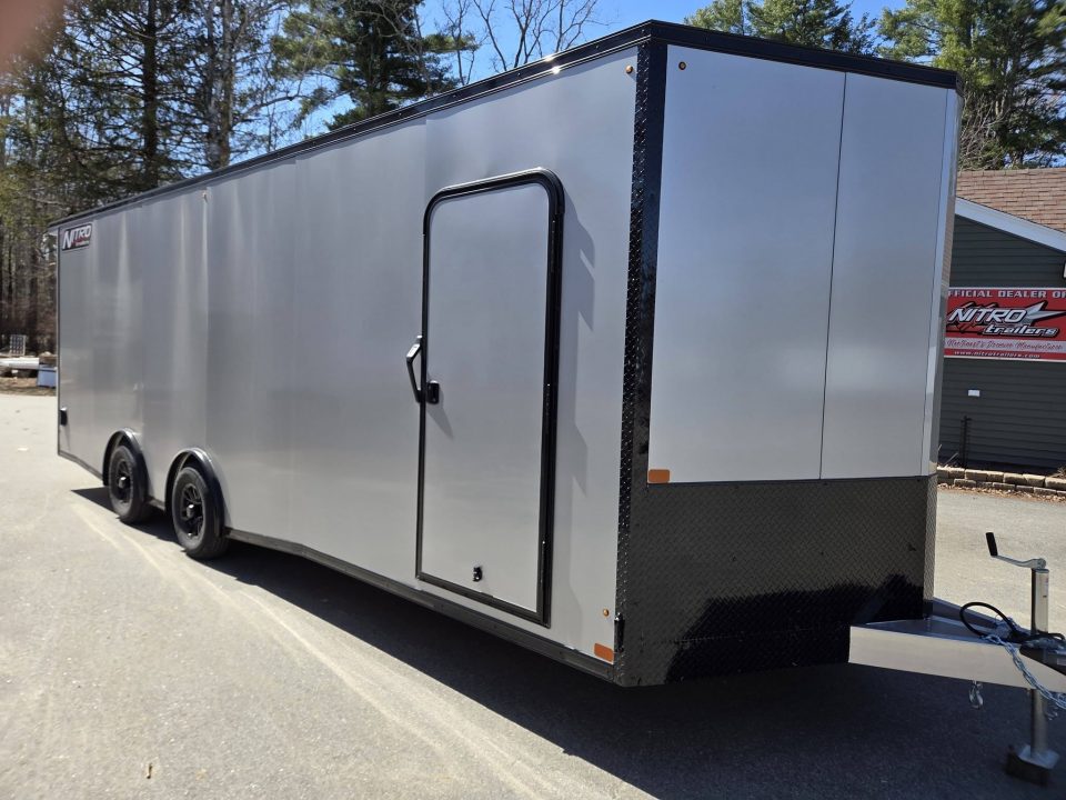 New 2026 Nitro 8.5x24 spread aluminum aluminum enclosed trailer with escape door Car / Racing Trailer
